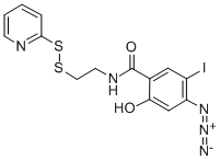 S-[2-(IODO-4-AZIDOSALICYLAMIDO)ETHYLTHIO]-2-THIOPYRIDINE CAS#: 175093-14-8
