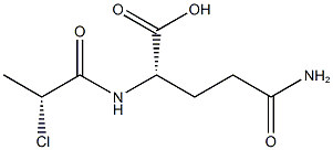 (S)-2-((R)-2-CHLOROPROPANAMIDO)-4-CARBAMOYLBUTANOIC ACID CAS#: 159141-33-0