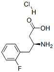 (S)-3-Amino-4-(2-Fluorophenyl)butyric Acid Hydrochloride CAS#: 331763-61-2