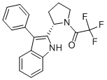 S-3-PHENYL-2-[N-(TRIFLUOROACETYL)PYRROLIDIN-2-YL]INDOLE CAS#: 163064-67-3