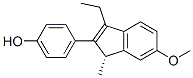 (S)-4-(3-Ethyl-6-methoxy-1-methyl-1H-inden-2-yl)-phenol CAS#: 154569-17-2