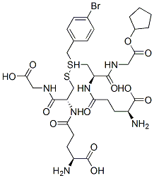 S-4-bromobenzylglutathione cyclopentyl diester CAS#: 166038-00-2