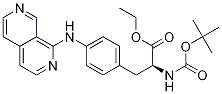 (S)-ethyl 3-(4-(2,7-naphthyridin-1-ylaMino)phenyl)-2-(tert-butoxycarbonylaMino)propanoate CAS#: 369648-62-4