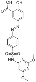 SALAZODIMETHOXINE CAS#: 40016-88-4