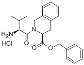 (S,S)-2-(2-AMINO-3-METHYL-BUTYRYL)-1,2,3,4-TETRAHYDRO-ISOQUINOLINE-3-CARBOXYLIC ACID BENZYL ESTER, HCL CAS#: 166169-15-9