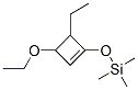 Silane, [(3-ethoxy-4-ethyl-1-cyclobuten-1-yl)oxy]trimethyl- (9CI) CAS#: 343773-34-2