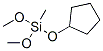 Silane, (cyclopentyloxy)dimethoxymethyl- (9CI) CAS#: 156536-50-4