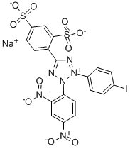 Sodium 4-[3-(4-iodophenyl)-2-(2,4-dinitrophenyl)-2H-5-tetrazolio]-1,3-benzene disulfonate CAS#: 161617-45-4
