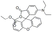Spiroisobenzofuran-1(3H),9-9Hxanthene-2-carboxylic acid, 6-(diethylamino)-3-oxo-, ethyl ester CAS#: 154306-60-2