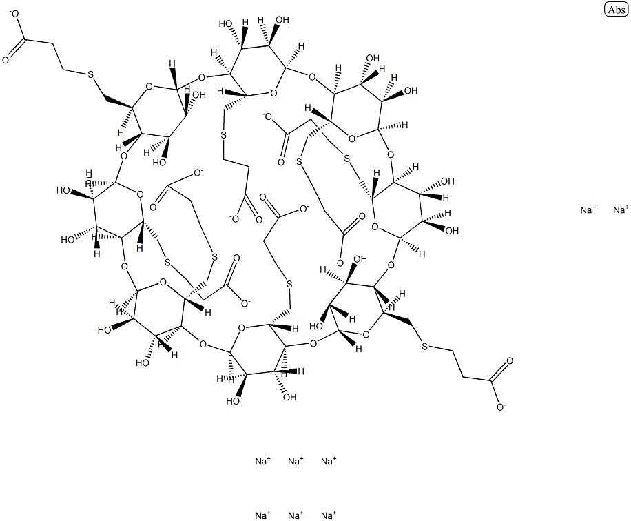 Sugammadex sodium CAS#: 343306-79-6