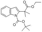 TERT-BUTYL 2-(2-ETHOXY-1,1-DIMETHYL-2-OXOETHYL)-1H-INDOLE-1-CARBOXYLATE CAS#: 172226-79-8