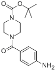 TERT-BUTYL 4-(4-AMINOBENZOYL)TETRAHYDRO-1(2H)-PYRAZINECARBOXYLATE CAS#: 350684-49-0