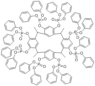 [TETRA(DIPHENOXYPHOSPHORYL)!TETRA-METHYLCALIX[4!RESORCINOLARENE, 98 CAS#: 160399-36-0