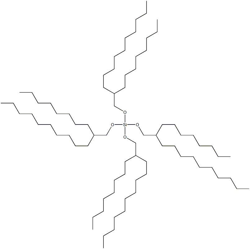 TETRAKIS(2-OCTYLDODECYLOXY)SILANE, tech-95 CAS#: 151395-68-5