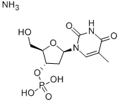 THYMIDINE 3'-MONOPHOSPHATE AMMONIUM SALT CAS#: 40705-89-3