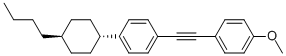 TRANS-1-(2-(4-(4-BUTYLCYCLOHEXYL)PHENYL)ETHYNYL)-4-METHOXYBENZENE CAS#: 334826-60-7