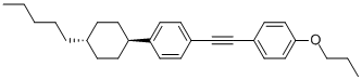 TRANS-1-(4-PENTYLCYCLOHEXYL)-4-(2-(4-PROPOXYPHENYL)ETHYNYL)BENZENE CAS#: 334826-61-8
