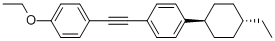 TRANS-1-ETHOXY-4-(2-(4-(4-ETHYLCYCLOHEXYL)PHENYL)ETHYNYL)BENZENE CAS#: 334826-59-4