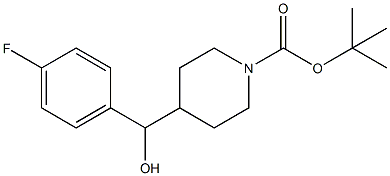 Tert-Butyl 4-((4-fluorophenyl)(hydroxy)methyl)piperidine-1-carboxylate CAS#: 160296-41-3
