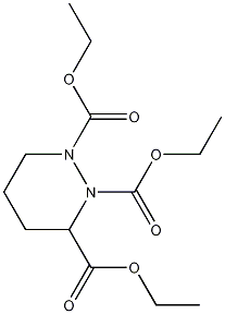 Tetrahydro-1,2,3-pyridazinetricarboxylic acid triethyl ester CAS#: 150927-67-6
