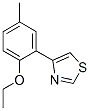 Thiazole, 4-(2-ethoxy-5-methylphenyl)- (9CI) CAS#: 383143-79-1