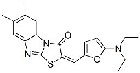 Thiazolo[3,2-a]benzimidazol-3(2H)-one,  2-[[5-(diethylamino)-2-furanyl]methylene]-6,7-dimethyl- CAS#: 366813-62-9