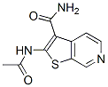 Thieno[2,3-c]pyridine-3-carboxamide, 2-(acetylamino)- (9CI) CAS#: 160662-65-7