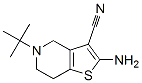 Thieno[3,2-c]pyridine-3-carbonitrile, 2-amino-5-(1,1-dimethylethyl)-4,5,6,7-tetrahydro- (9CI) CAS#: 382649-67-4