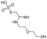 Thiosulfuric acid hydrogen S-[2-[[2-(2-hydroxyethoxy)ethyl]amino]-2-iminoethyl] ester CAS#: 40283-80-5