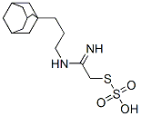 Thiosulfuric acid hydrogen S-[2-[3-(adamantan-1-yl)propylamino]-2-iminoethyl] ester CAS#: 40283-74-7