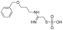 Thiosulfuric acid hydrogen S-[2-[3-(benzyloxy)propylamino]-2-iminoethyl] ester CAS#: 40283-92-9