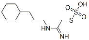 Thiosulfuric acid hydrogen S-[2-[(3-cyclohexylpropyl)amino]-2-iminoethyl] ester CAS#: 40283-58-7
