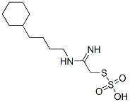 Thiosulfuric acid hydrogen S-[2-[(4-cyclohexylbutyl)amino]-2-iminoethyl] ester CAS#: 40283-59-8