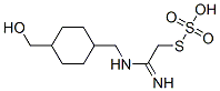 Thiosulfuric acid hydrogen S-[2-[[[4-(hydroxymethyl)cyclohexyl]methyl]amino]-2-iminoethyl] ester CAS#: 40283-81-6