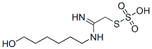 Thiosulfuric acid hydrogen S-[2-[(6-hydroxyhexyl)amino]-2-iminoethyl] ester CAS#: 40283-79-2