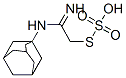 Thiosulfuric acid hydrogen S-[2-(adamantan-1-ylamino)-2-iminoethyl] ester CAS#: 40283-70-3