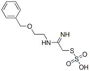 Thiosulfuric acid hydrogen S-[2-imino-2-[[2-(phenylmethoxy)ethyl]amino]ethyl] ester CAS#: 40283-91-8