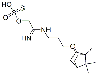 Thiosulfuric acid hydrogen S-[2-imino-2-[[3-[(1,7,7-trimethylbicyclo[2.2.1]heptan-2-yl)oxy]propyl]amino]ethyl] ester CAS#: 40283-84-9