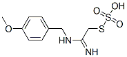 Thiosulfuric acid hydrogen S-[2-imino-2-[[(4-methoxyphenyl)methyl]amino]ethyl] ester CAS#: 40283-93-0