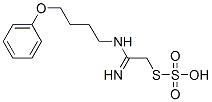Thiosulfuric acid hydrogen S-[2-imino-2-[(4-phenoxybutyl)amino]ethyl] ester CAS#: 40283-90-7
