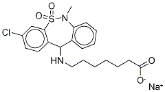 (-)-Tianeptine Monosodium Salt CAS#: 169293-32-7