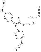 Tris(4-isocyanatophenyl) thiophosphate CAS#: 4151-51-3