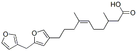 (Z)-10-[5-(3-Furanylmethyl)-3-furanyl]-3,7-dimethyl-6-decenoic acid CAS#: 41060-09-7