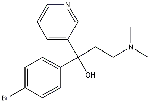 a-(4-Bromophenyl)-a-[2-(dimethylamino)ethyl]-3-pyridinemethanol CAS#: 41910-98-9