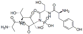 alanyl-threonyl-phosphotyrosyl-seryl-alanine CAS#: 145079-49-8