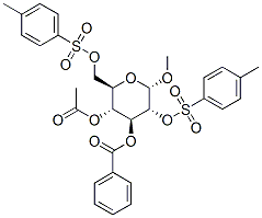 .alpha.-D-Glucopyranoside, methyl, 4-acetate 3-benzoate 2,6-bis(4-methylbenzenesulfonate) CAS#: 165375-10-0