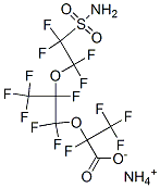 ammonium 2-[2-[2-(aminosulphonyl)-1,1,2,2-tetrafluoroethoxy]-1,1,2,3,3,3-hexafluoropropoxy]-2,3,3,3-tetrafluoropropionate CAS#: 4089-61-6