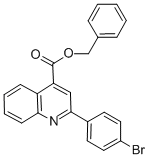 benzyl 2-(4-bromophenyl)-4-quinolinecarboxylate CAS#: 356086-97-0