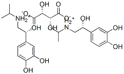 bis[(R)-(isopropyl)(beta,3,4-trihydroxyphenethyl)ammonium] [R-(R*,R*)]-tartrate CAS#: 40915-50-2