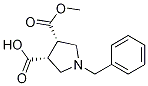 cis-1-Benzyl-4-(Methoxycarbonyl)pyrrolidine-3-carboxylic acid CAS#: 165036-59-9